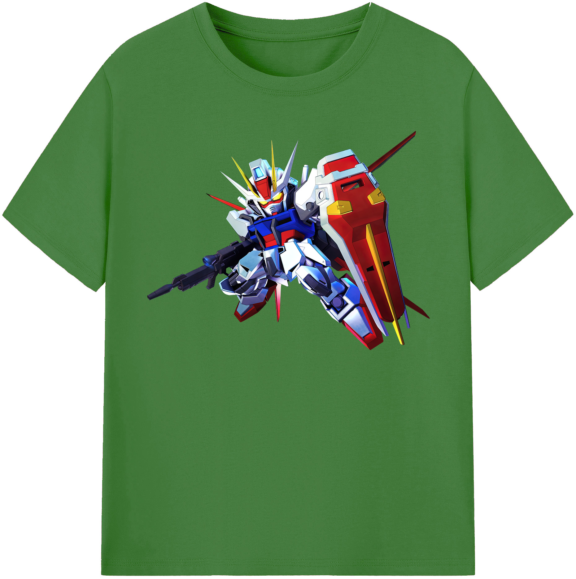 （画像用） 機動戦士ガンダム Mobile Suit Gundam レディースカジュアルプリントTシャツ（綿100％）